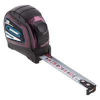 Рулетка "Doppelhaken", 2 м x 16 мм, односторонний зацеп, нейлон, двуст. шкала, автоматич Gross