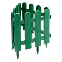 Забор декоративный "Классика" 29 х 224 см, зеленый, Россия Palisad