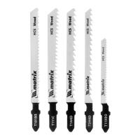 Набор полотен для электролобзика по дереву, 5шт. Matrix