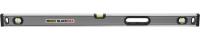 Уровень STAYER "PROFESSIONAL" "BlackMax" коробчатый усиленный с ручками, 0,5мм/м, 3 ампулы, 100см