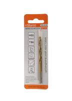 1055-052-86 Сверло по металлу Sturm 5,2х86 мм, сталь HSS, нитридтитан., 118° ,блистер 1 шт