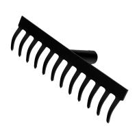 Грабли 12-зубые без черенка прямые, 300 мм, Россия Сибртех