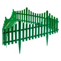 Забор декоративный "Гибкий", 24 х 300 см зеленый Palisad
