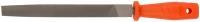 Напильник, пластиковая ручка, плоский 200 мм 42677