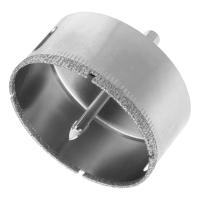 Сверло по керамической плитке и стеклу, 65 х 55 мм, 6 гр.хв-к, с центр. сверлом Сибртех