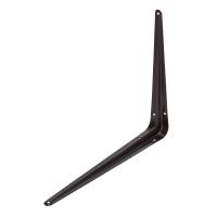 Кронштейн угловой с ребром 250 х 300 мм, коричневый Сибртех