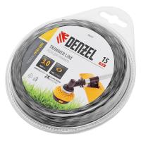 Леска для триммера двухкомпонентная эллипс, 3,0мм х 15м, блистер EXTRA CORD// Denzel