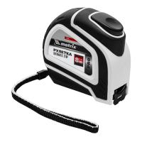 Рулетка Autostop, 8 м х 25 мм, двухкомпонентный корпус, автоматическая фиксация, PRO Matrix