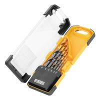 Набор сверл по металлу, 2-8мм, Р6М5К8-TiN, Golden Tip, 6 шт  Denzel 723004