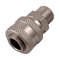 Муфта универсальная быстросъемная ("мама"), внешняя резьба 3/8", 2 шт. Stels 57057
