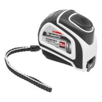 Рулетка Autostop, 5 м х 25 мм, двухкомпонентный корпус, автоматическая фиксация, PRO Matrix