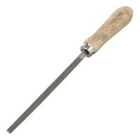 Напильник, 150 мм, трехгранный, деревянная ручка Сибртех