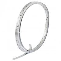 Лента перфорированная монтажная, 2 мм, LM 2см х 10 м, отвер. 4,5–5 мм, цинк, Россия Сибртех