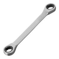 Ключ накидной трещоточный, 14х15мм, CrV, зеркальный хром Matrix