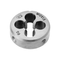 Плашка М12 х 1,5 мм Сибртех