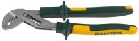 Клещи "KRAFT-MAX", переставные, маслобензостойкие рукоятки, шарнирное соединение, 250 мм, KRAFTOOL