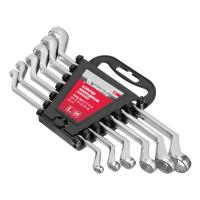 Набор ключей накидных, 6–17 мм, CR-V, 6 шт., полированный хром Matrix