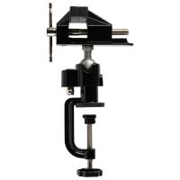 Тиски настольные, многофункциональные, смен.насадка-хомут для дрели,шарнирный мех-зм, 70 мм Matrix