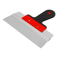 Шпатель фасадный из нержавеющей стали, 250 мм, узкое полотно, 2-комп. ручка Matrix