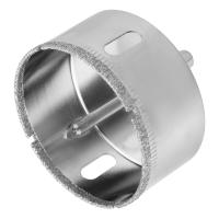 Сверло по керамической плитке и стеклу, 60 х 55 мм, 6 гр.хв-к, с центр. сверлом Сибртех