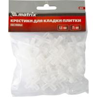 Крестики, 6,0 мм, для кладки плитки, 75 шт. Matrix