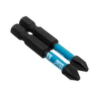 Биты профессиональные, торсионные, сталь S2, 1/4" Е PH2х50 (2шт.), (уп.) РемоКолор