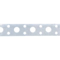 Лента перфорированная вентиляц. прямая, 0,55 мм, LP, V 2 см х 25 м, цинк, Россия Сибртех