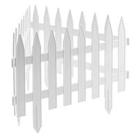 Забор декоративный "Рейка" 28 х 300 см, белый, Россия Palisad