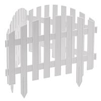 Забор декоративный "Винтаж" 28 х 300 см, белый, Россия Palisad