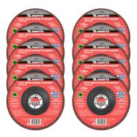 Круг лепестковый торцевой, P 80, 150 х 22,2 мм Matrix