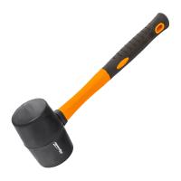 Киянка резиновая, 450г, черная резина, фибергласовая рукоятка Sparta