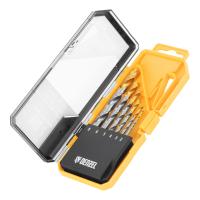 Набор сверл по металлу, 2-8мм, Р6М5-TiN, Golden Tip, 6 шт  Denzel 723000