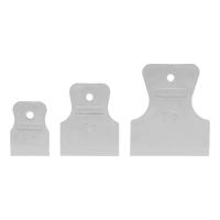 Набор шпателей 40-60-80 мм, белая резина, 3 шт. Россия Сибртех