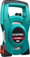 Геодезическая стальная мерная лента KRAFTOOL EXTREM 50 м