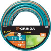 Поливочный пятислойный шланг GRINDA PROLine EXPERT 3/4", 50 м, 30 атм 429007-3/4-50