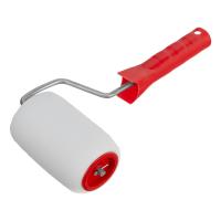 Валик "Поролон", в сборе, 100 мм, D – 48 мм, D ручки – 6 мм, крепление шплинтом Сибртех