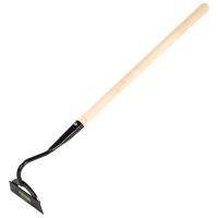 Мотыга стальная усиленная, 150х45х860 мм, деревянный черенок, Россия Сибртех