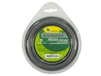 Леска для триммера "Aluminum" звезда, 2,4ммх10м Yard