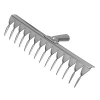 Грабли 14-зубые без черенка витые 340 мм, Россия Сибртех