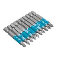 Биты профессиональные, сталь S2, 1/4" Е PH1х50 (10шт.), (уп.) РемоКолор