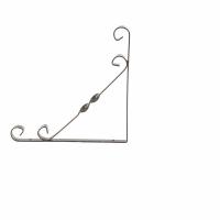 Кронштейн декоративный 250 х 250 мм, коричневый Сибртех