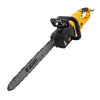Пила цепная электрическая EDS-2200, 2,2кВт,продольная,шина 45см,шаг 3/8, паз 1,3мм, 62зв Denzel