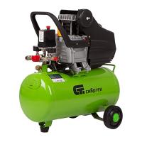 Компрессор воздушный КК-1500/24, 1,5 кВт, 198 л/мин, 24 л, прямой привод, масляный Сибртех