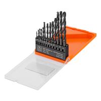 Набор сверл по металлу, 2-8 мм (через 0,5 мм), HSS, 13 шт.цилиндрический хвостовик Sparta