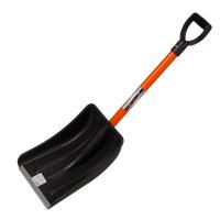 Лопата автомобильная, алюмин. черенок, алюмин. окантовка, V-образная пласт. ручка, 890 мм Stels