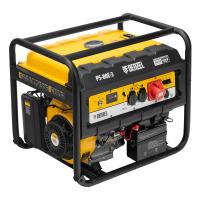Генератор бензиновый PS 80 E-3, 6,5 кВт, 400В, 25л, электростартер Denzel 946954
