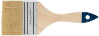 Кисть флейцевая "Лайт", натур. cветлая щетина, деревянная ручка  3" (75 мм)