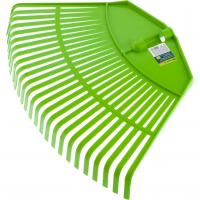 Грабли веерные полипропиленовые большие без черенка Сибртех