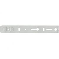 Пластина анкерная АО для оконного профиля KBE, VEKA, 190 мм (58 c), цинк, Россия Сибртех