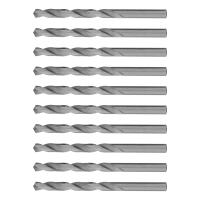 Сверло по металлу, 8,0 мм, полированное, HSS, 10 шт. цилиндрический хвостовик Matrix
